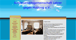 Desktop Screenshot of bl-mobbing.de