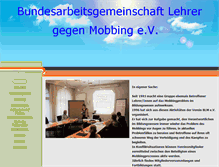 Tablet Screenshot of bl-mobbing.de